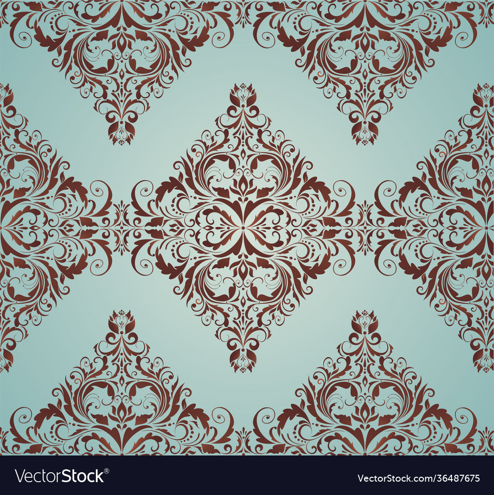 Damask ornate Tapete