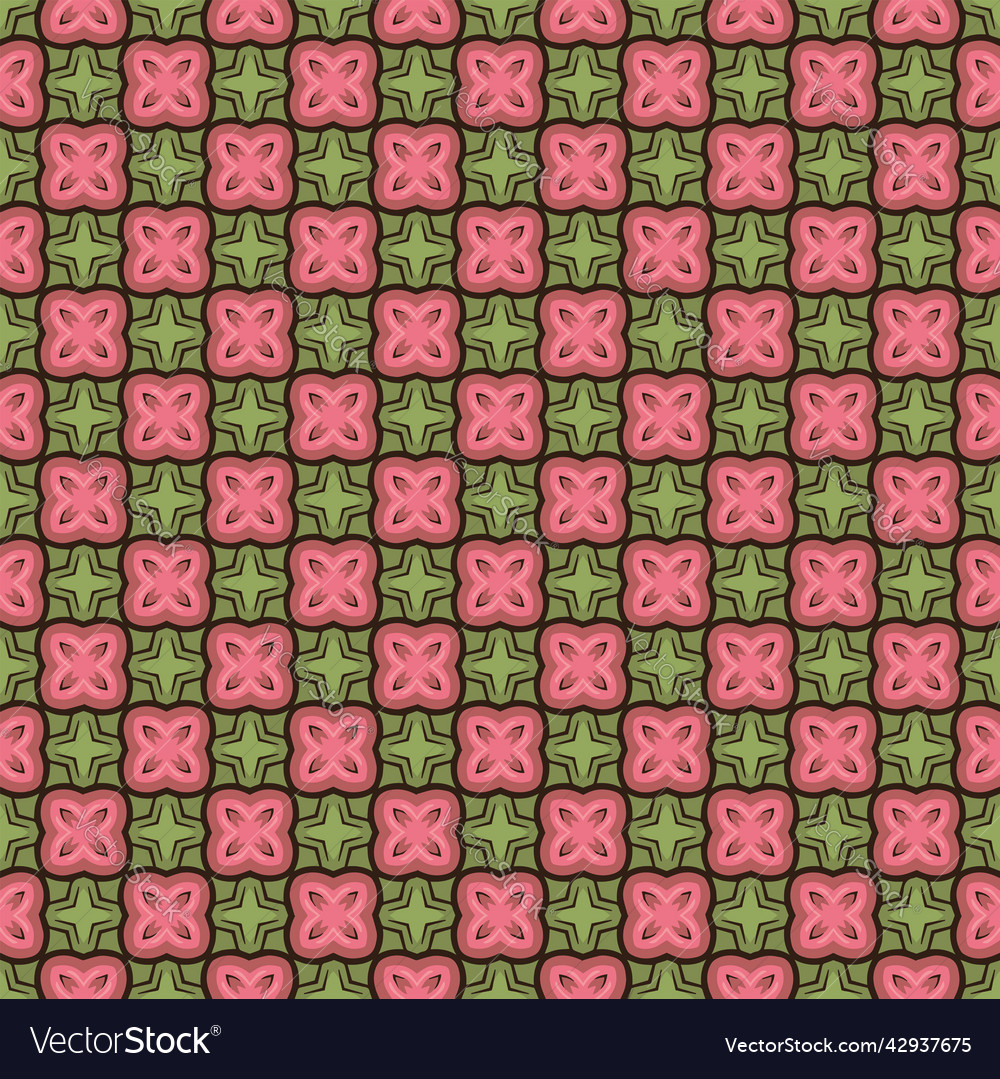 Multi color seamless pattern texture and template vector image Multi color seamless pattern texture and template