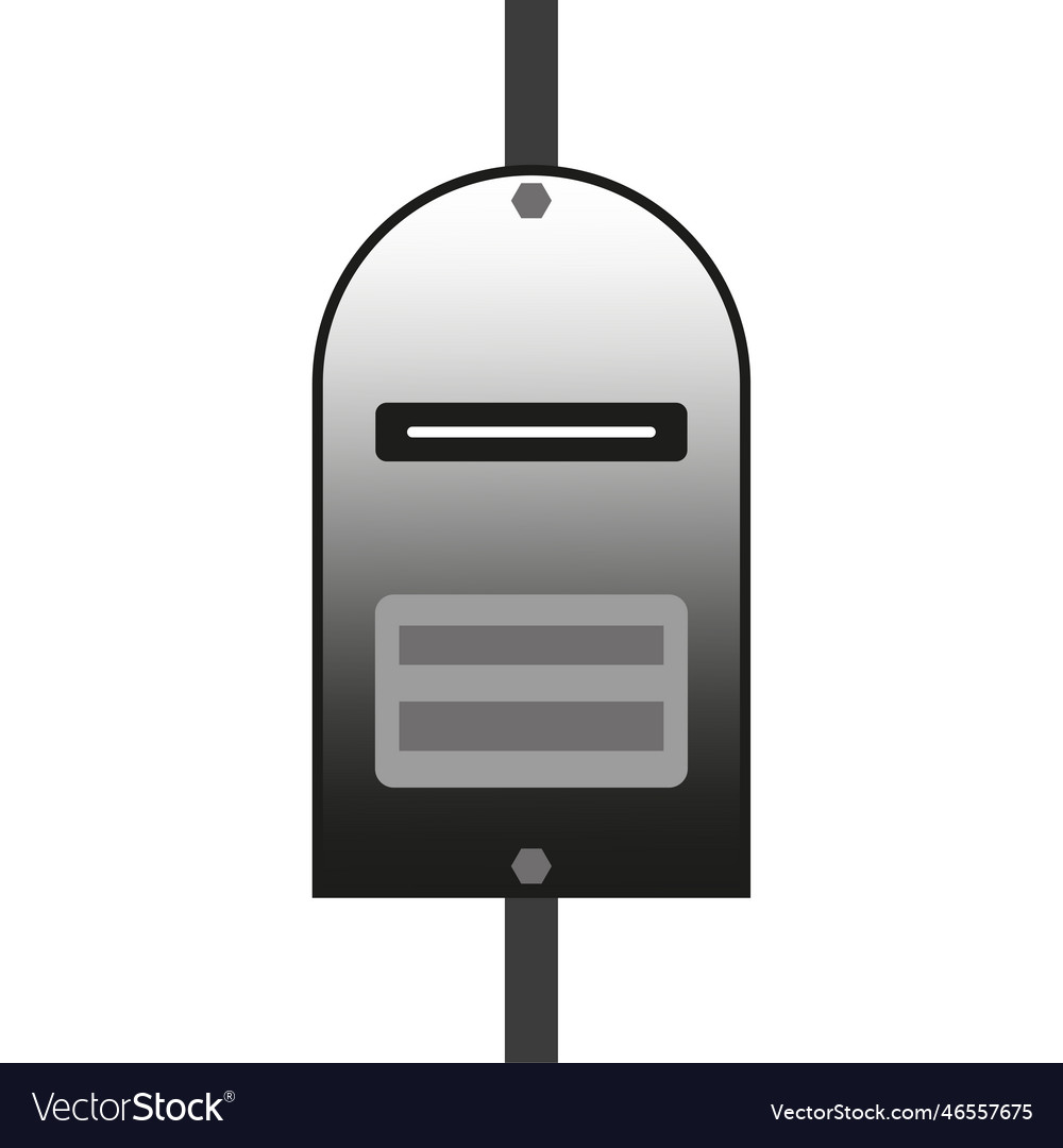 Post box icon mailbox communication concept