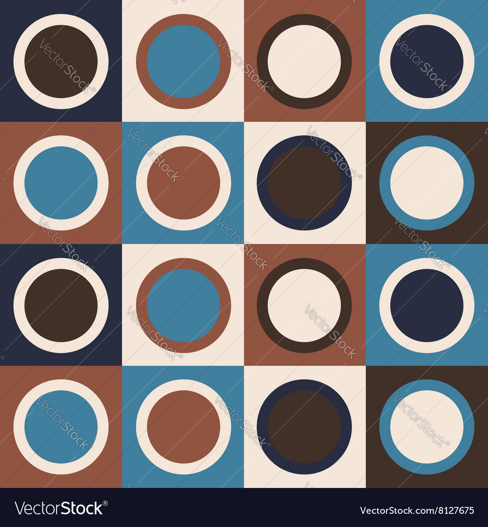 Retro Geometric Pattern