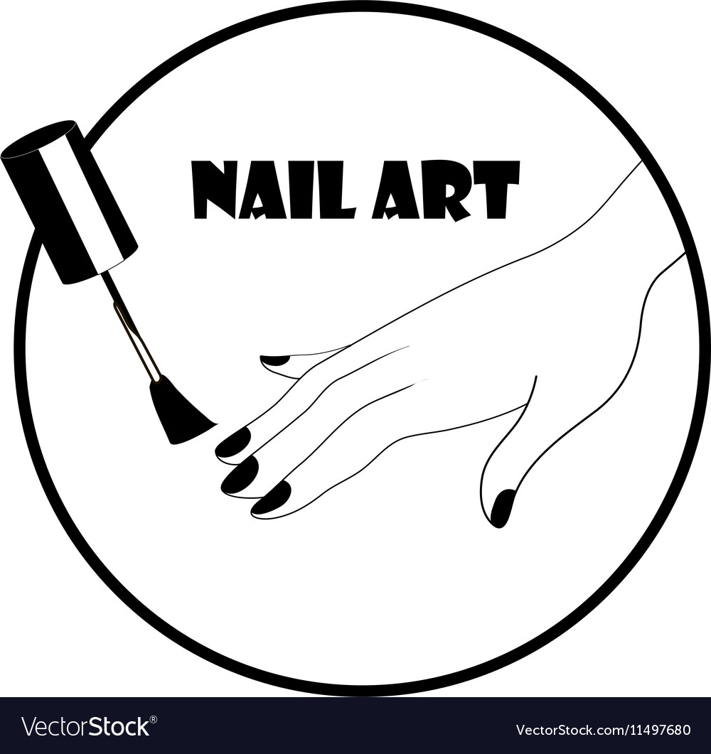 nail art logo