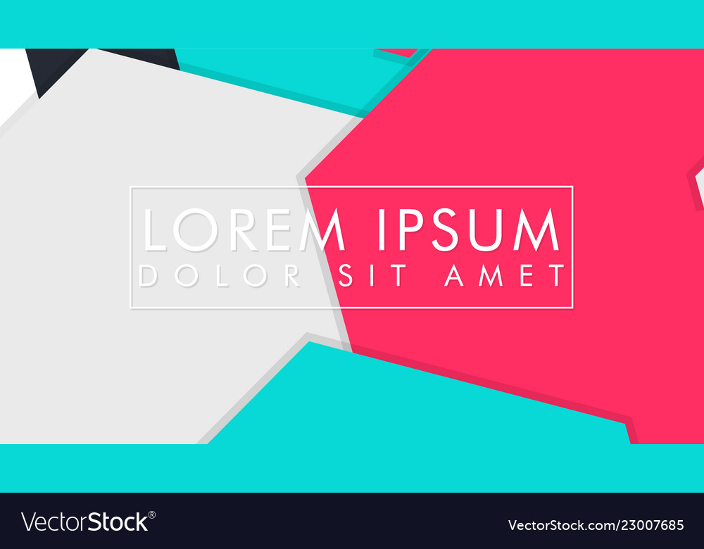 Abstract colorful hexagon background Vector Image Abstract colorful hexagon background