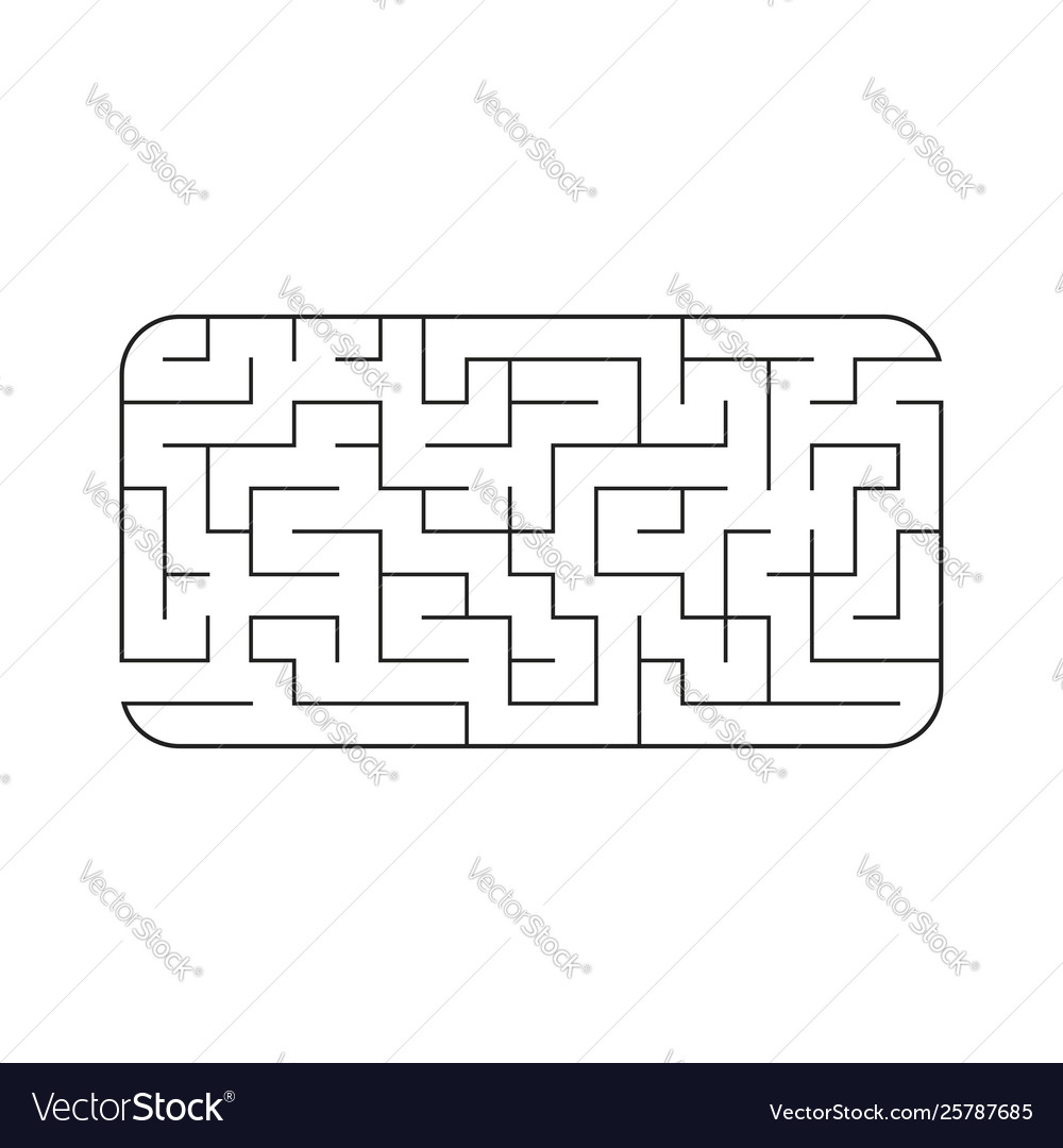 Abstract Labyrinth Puzzle Game