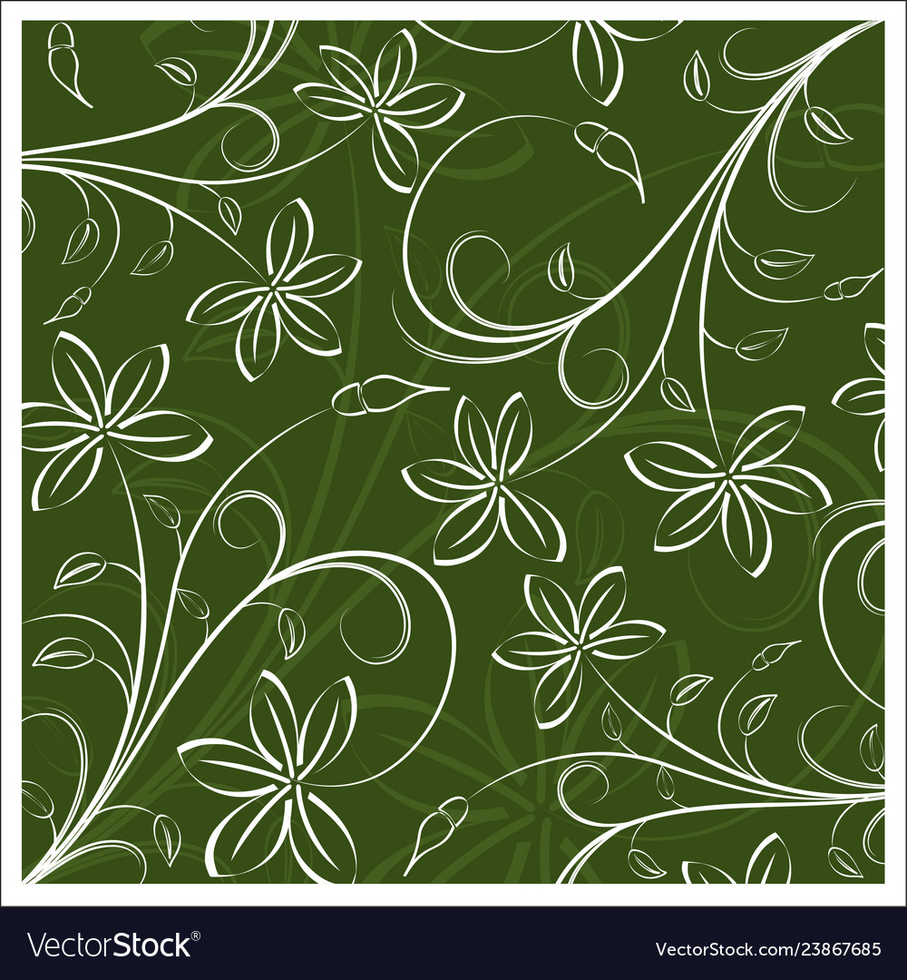 Batik design style patterns are same for fabric vector image Batik design style patterns are same for fabric