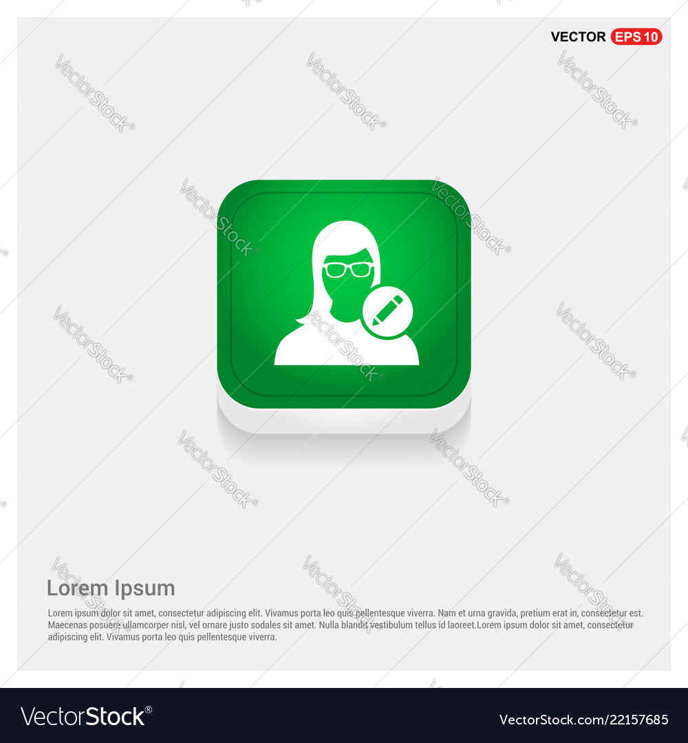 Edit user icon