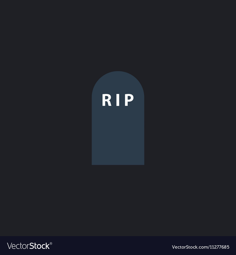 Grave computer symbol