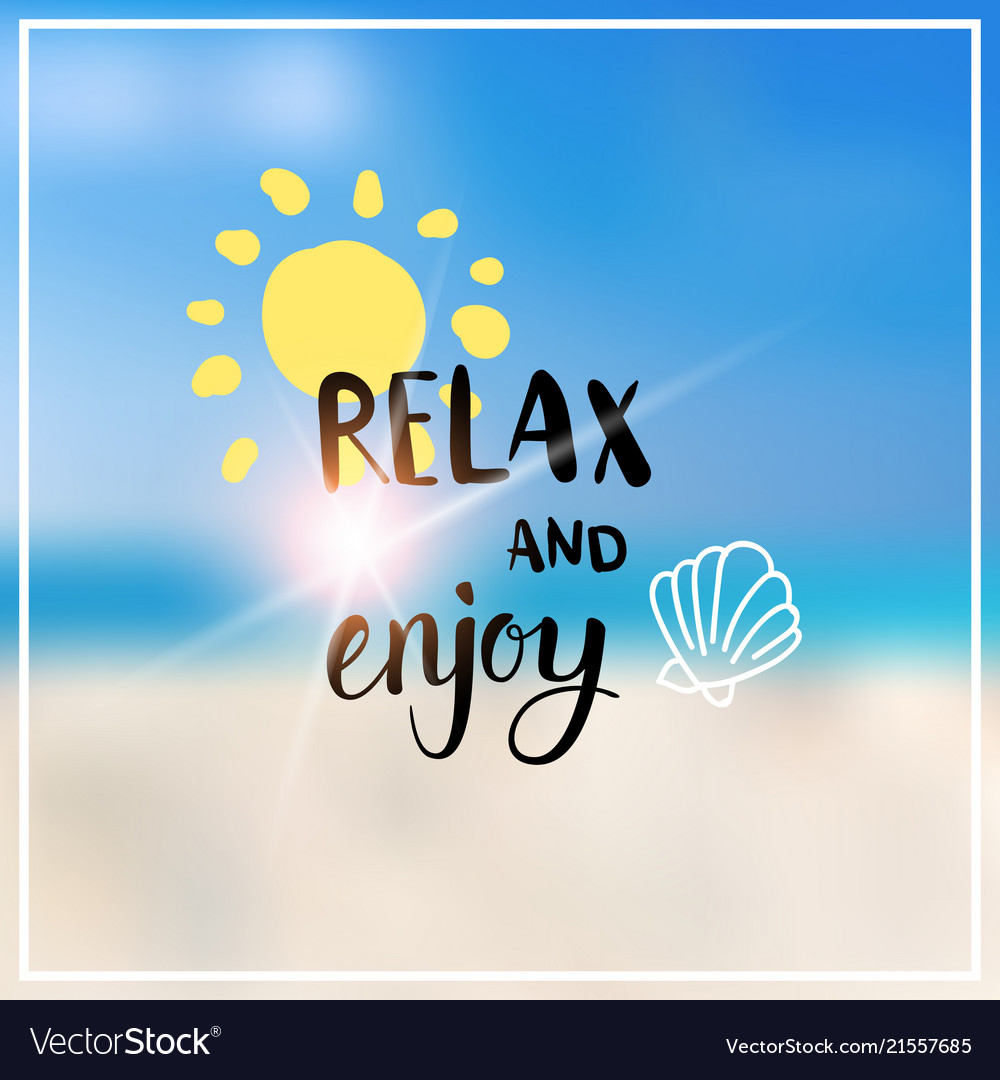 Hallo Sommer verwischt Meer bokeh Strand Hintergrund vector image Hallo Sommer verwischt Meer bokeh Strand Hintergrund
