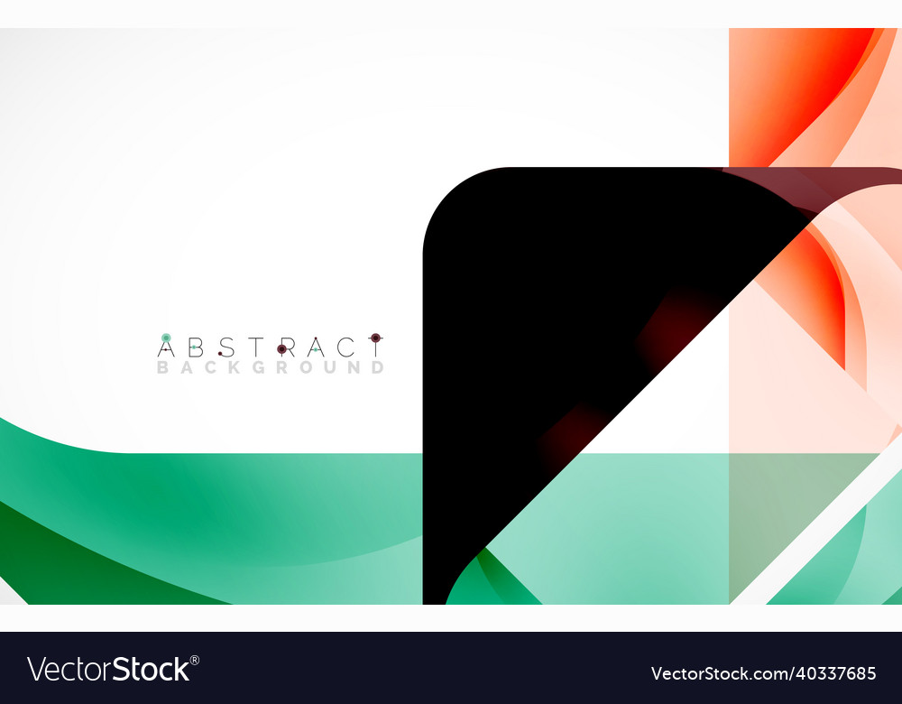 Minimal background abstract square shape vector image Minimal background abstract square shape