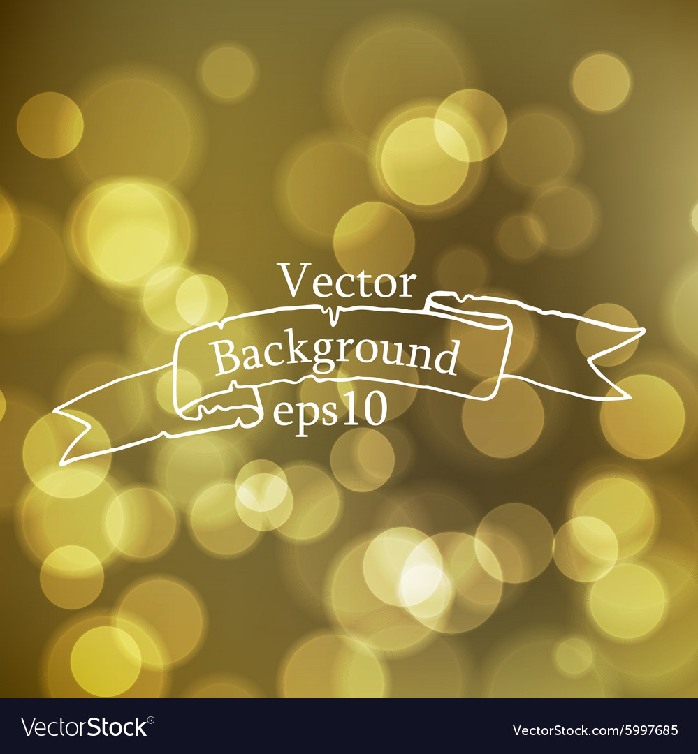 Stock blurred texture with bokeh effect and ribbon