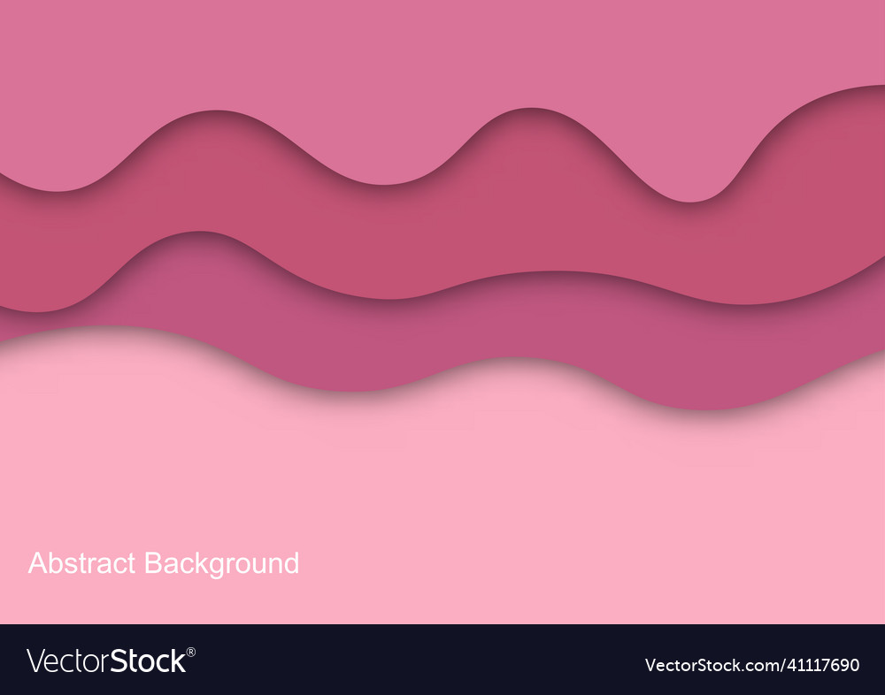 Abstract background graphics style papercut