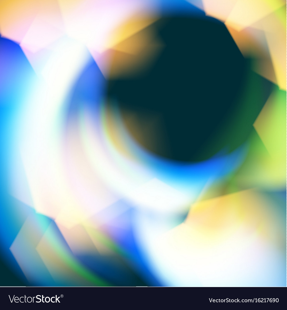 Blue polygonal consist of hexagonal elements