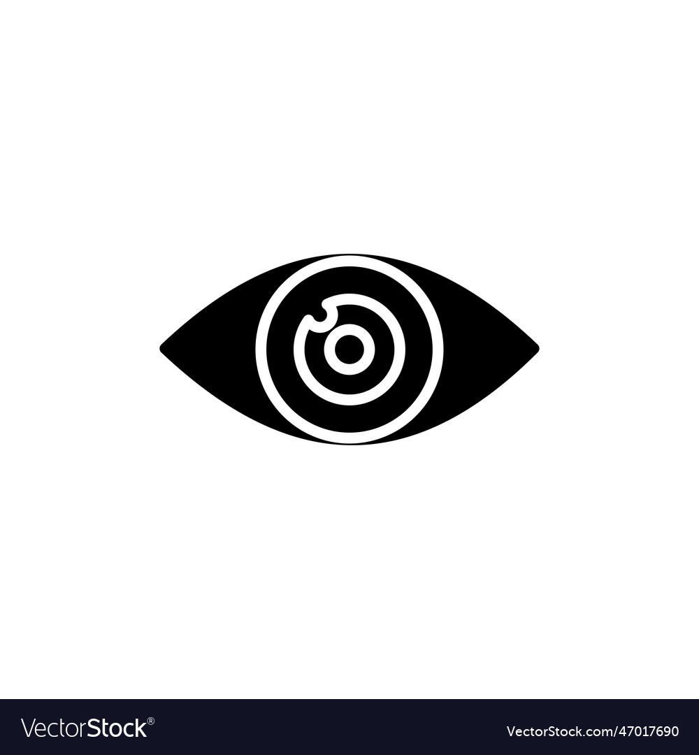 Eye Icon Look And Vision Icon Icon Royalty Free Vector Image