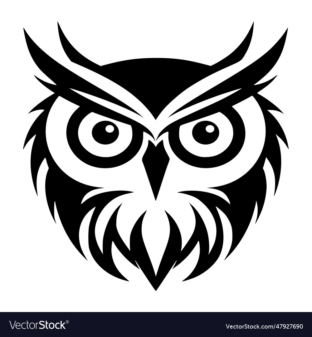 Owl head logo