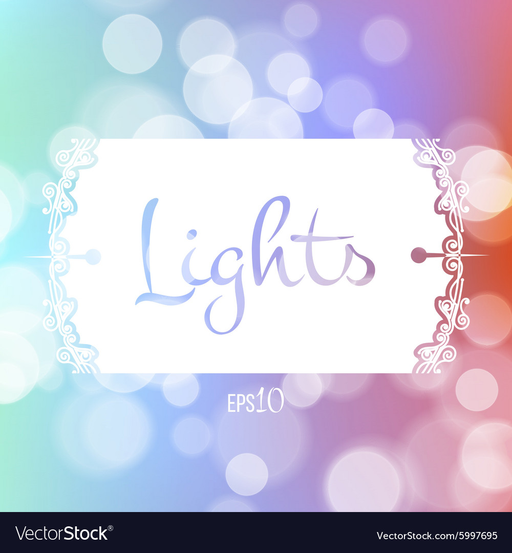 Stock fuzzy Textur mit bokeh Effekt und Rahmen