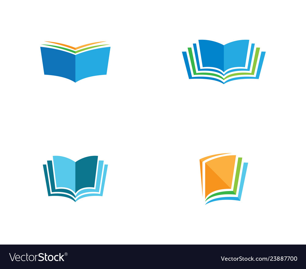 Book logo icon Royalty Free Vector Image - VectorStock