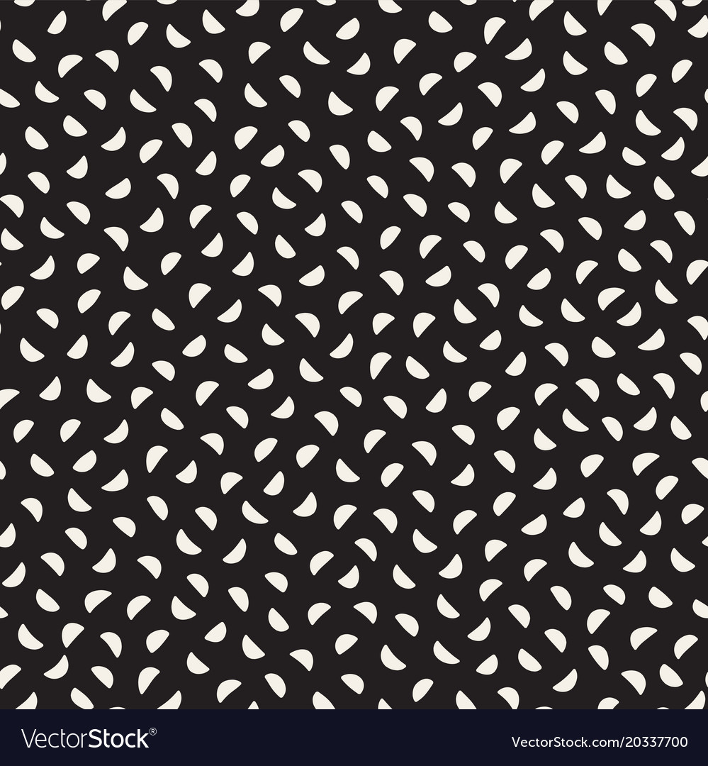 Seamless pattern randomly scattered