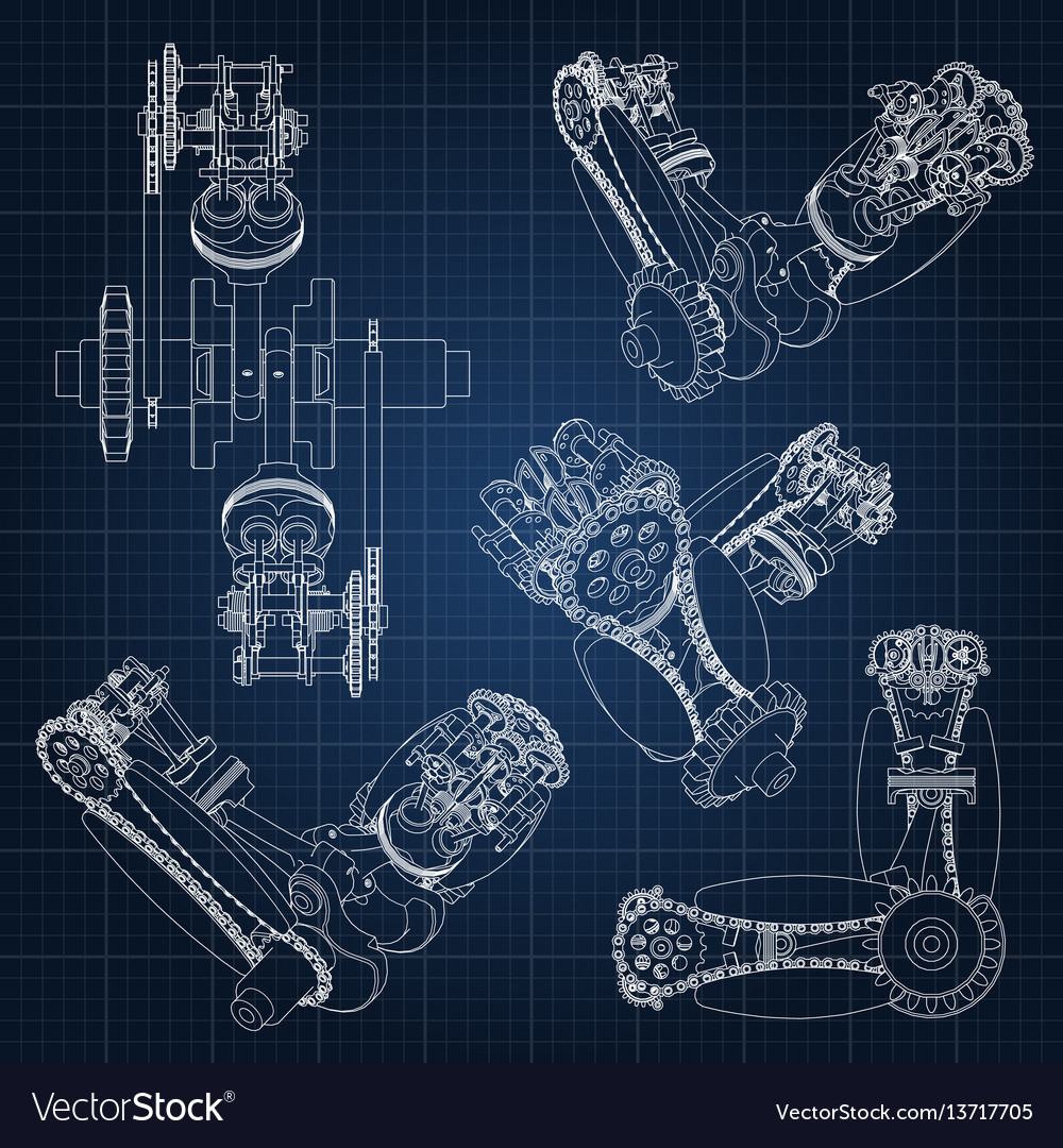 Engine Components Blueprint
