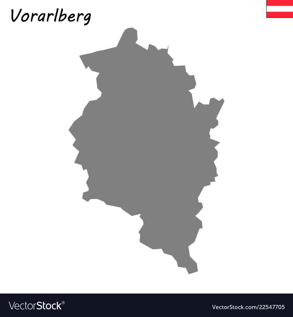 Map state of austria