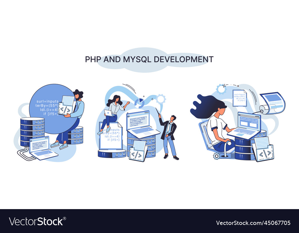 Php und mysql Entwicklungssoftware Webseite