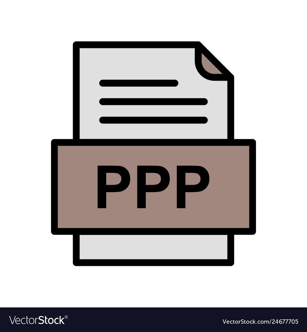 Ppp file document icon