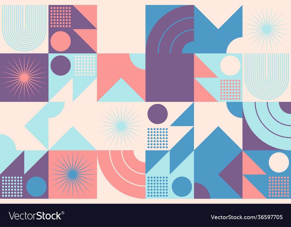 Techno abstract pattern design vector image Techno abstract pattern design