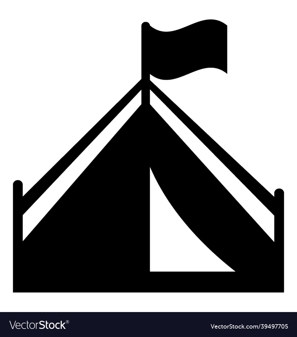 Tent Royalty Free Vector Image - VectorStock