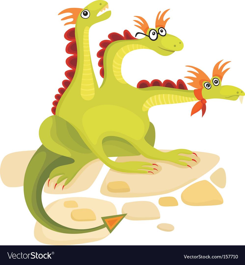 Cute Cartoon Dragon