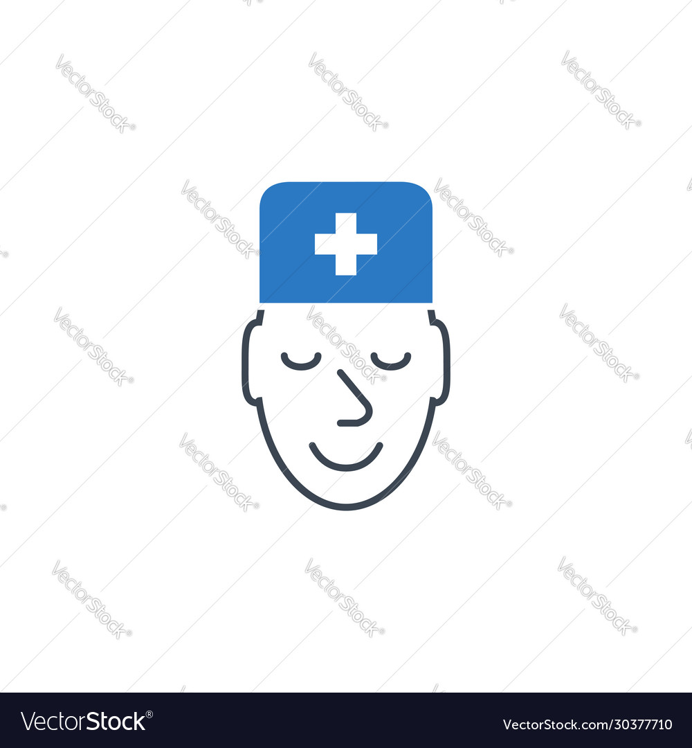 Arzt verwandte Glyph-Symbol Vector Image Arzt verwandte Glyph-Symbol