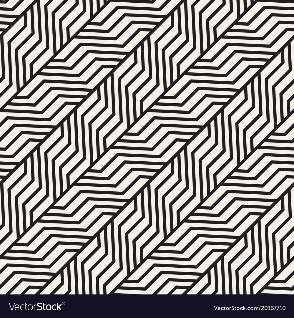 Modern Geometric Lattice Pattern