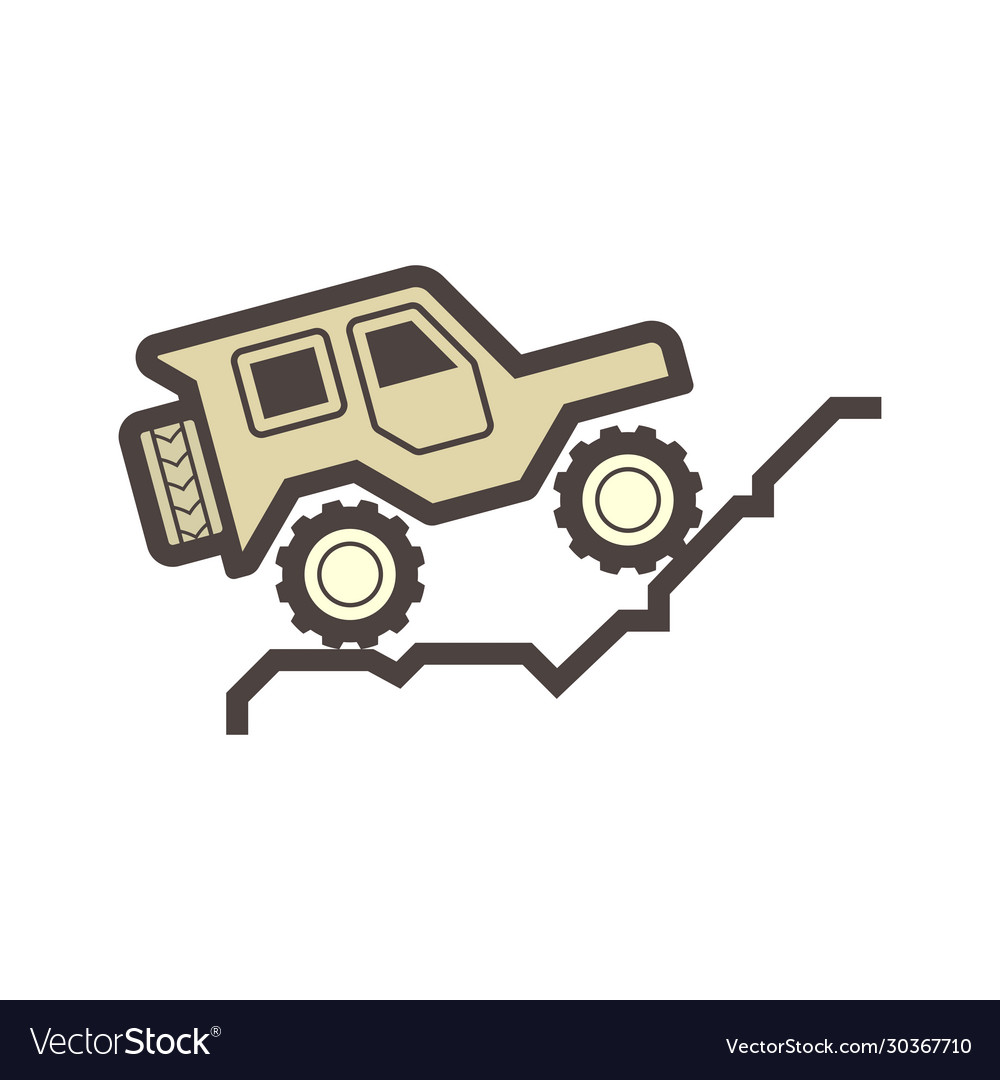 Off road icon Royalty Free Vector Image - VectorStock