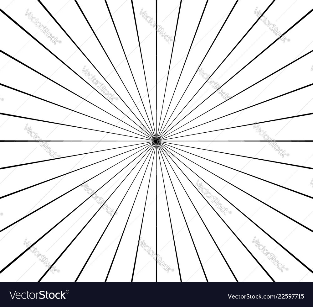 Circular radial radiating lines element abstract Vector Image Circular radial radiating lines element abstract