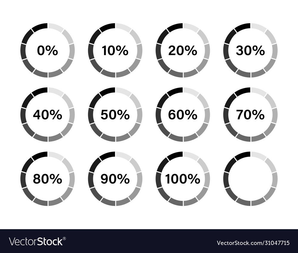 Loading process indicator isolated concept design vector image Loading process indicator isolated concept design