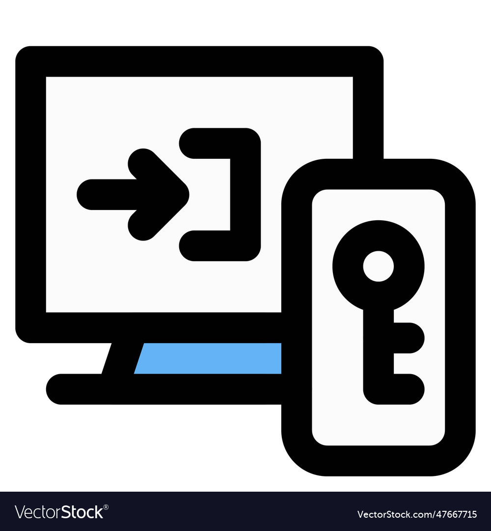 Two-factor authentication used for system