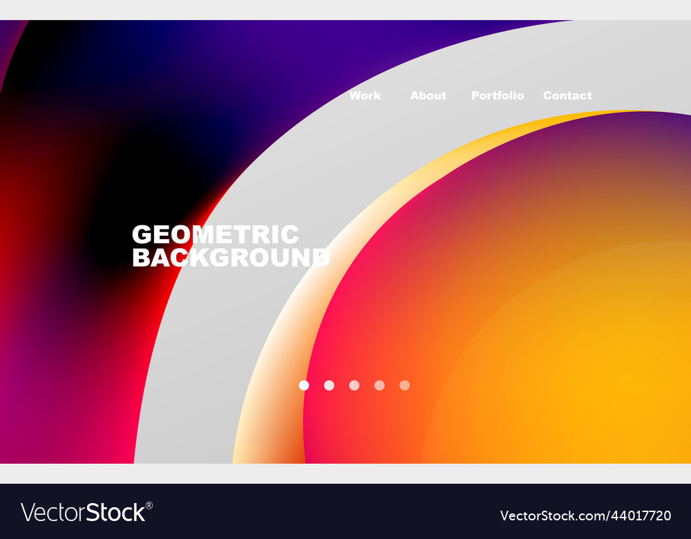 Abstract liquid background for your landing page