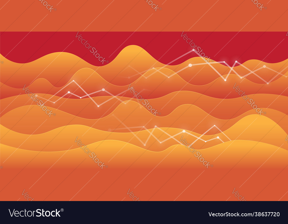 Algorithm valley data blockhain internet vector image Algorithm valley data blockhain internet