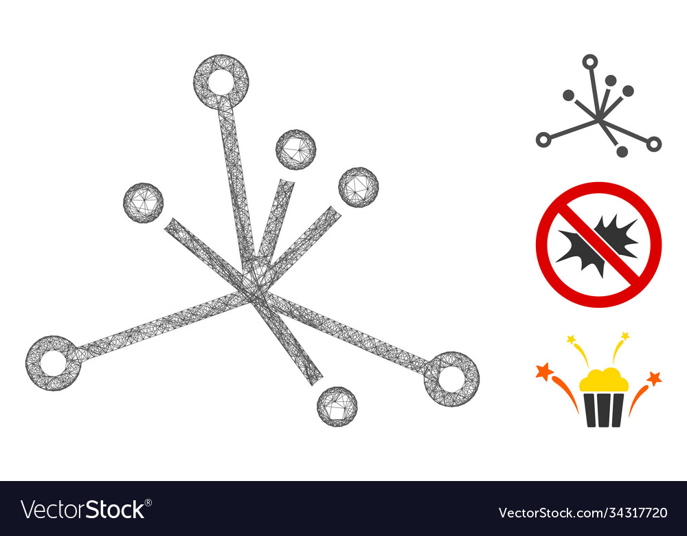 Große bang polygonale Netz