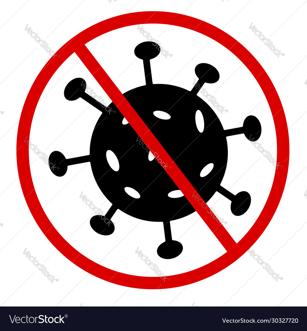 Coronavirus 2019 icon corona virus sign