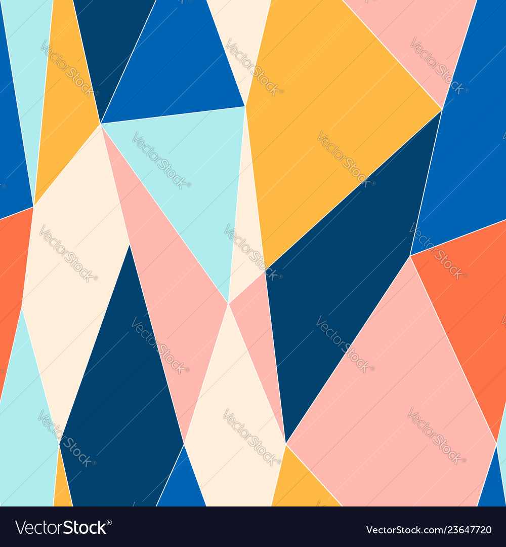 Polygonal Low Poly Pattern