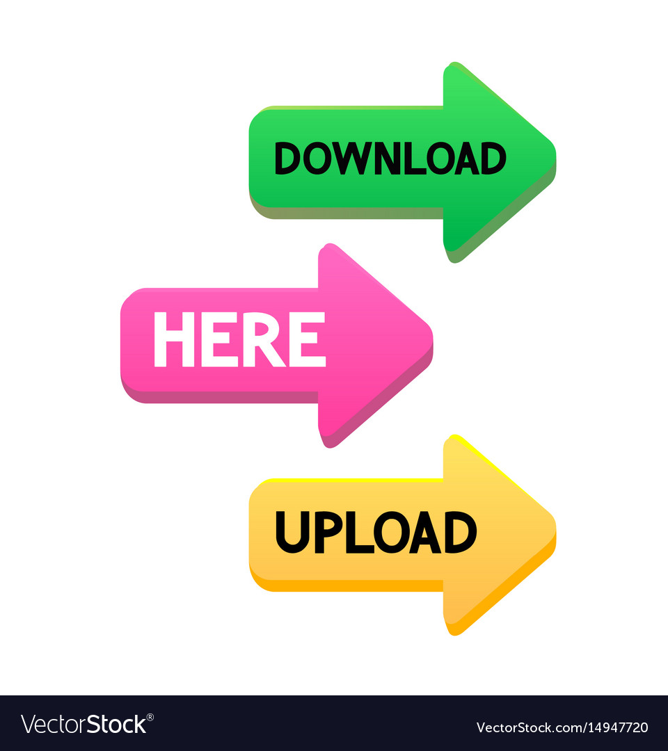 Set of arrows for web site