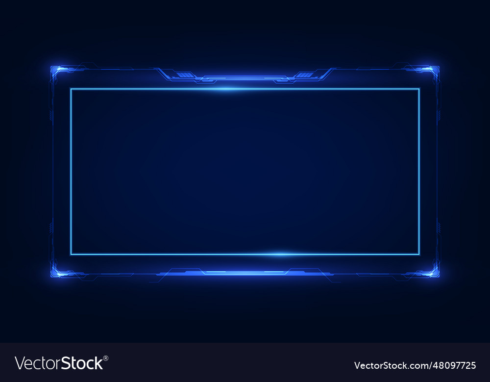 Abstract hud ui gui future futuristic screen