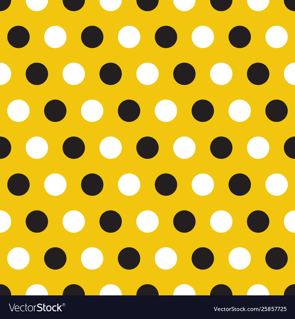 Yellow Polka Dot