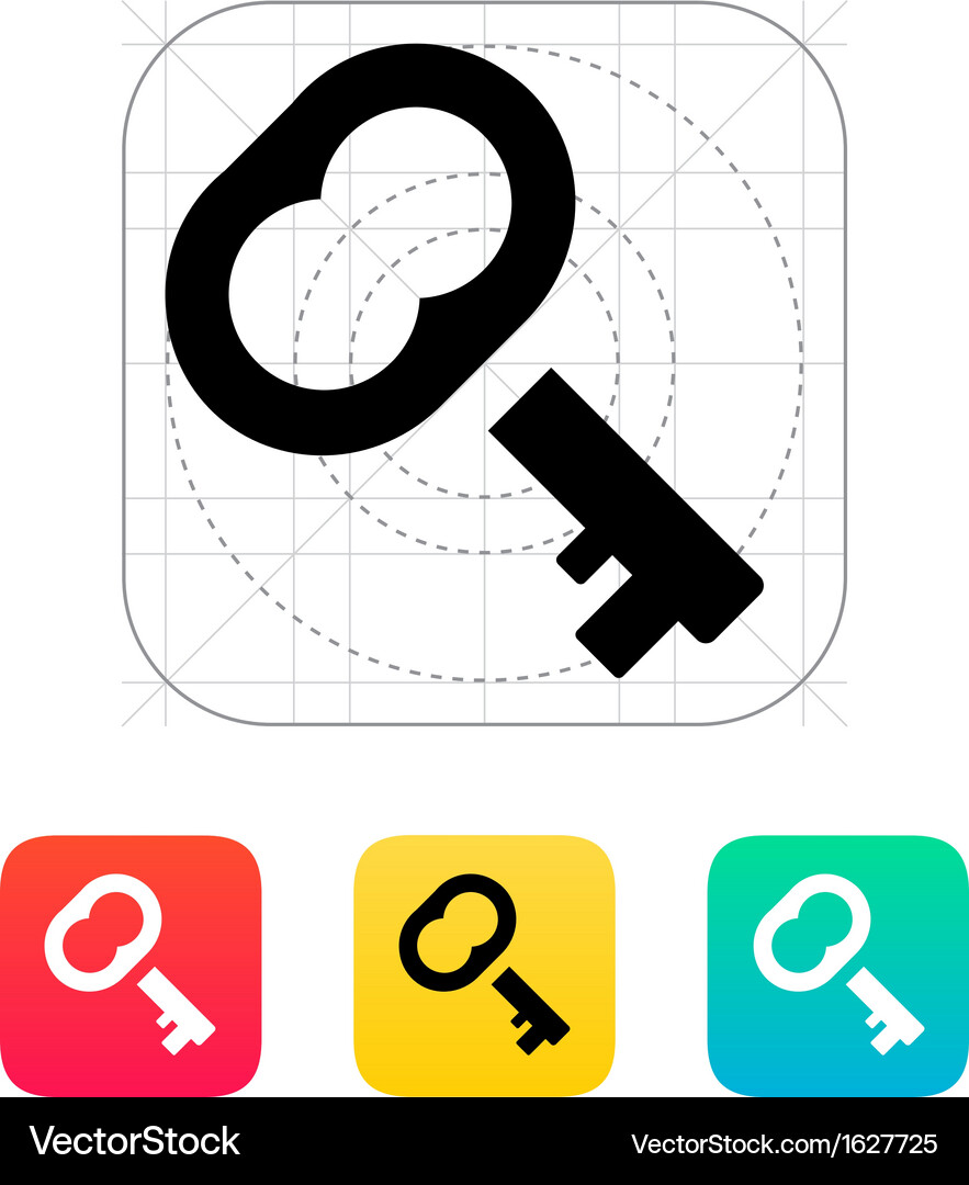 Case key icon Royalty Free Vector Image - VectorStock
