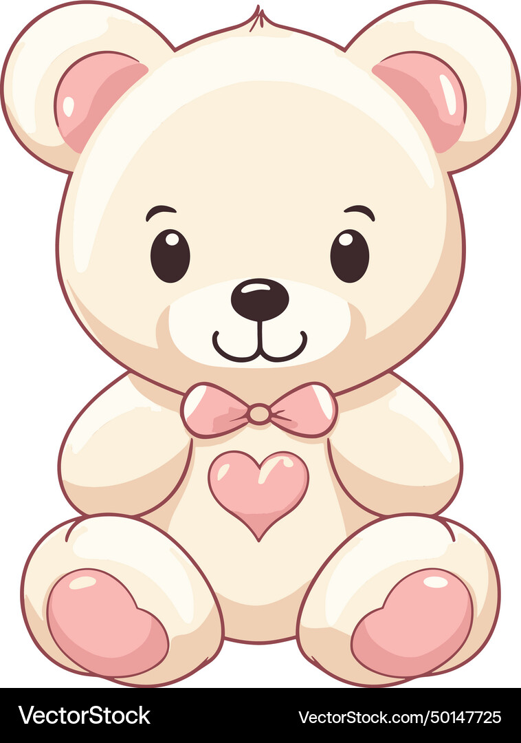 Heart Charm Racerback Teddy
