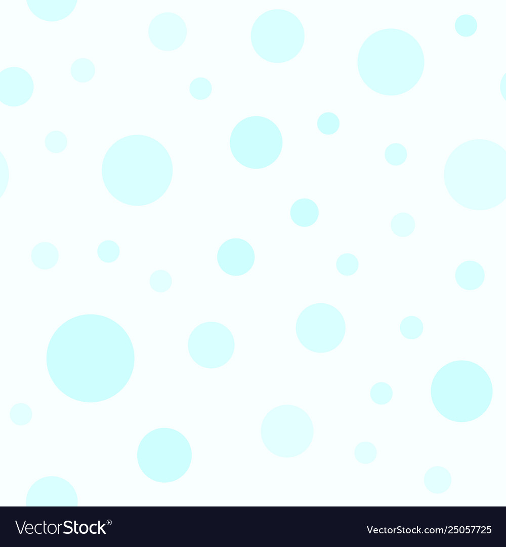 Cyan circle pattern seamless