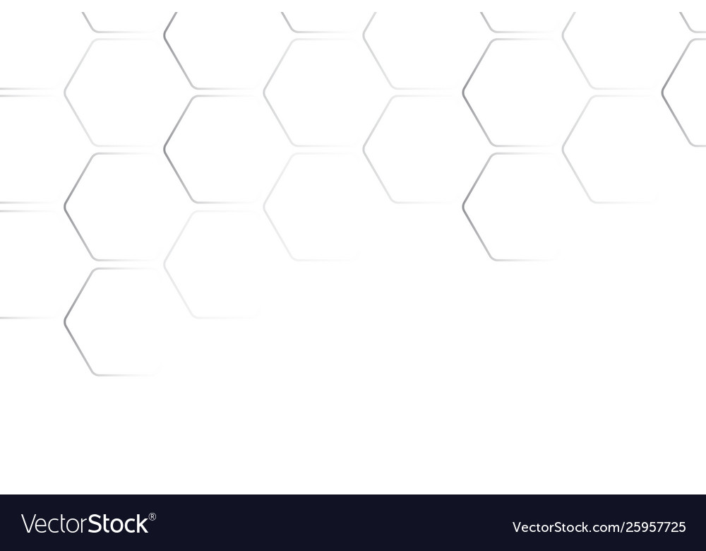 Gray Hexagon Pattern Abstract