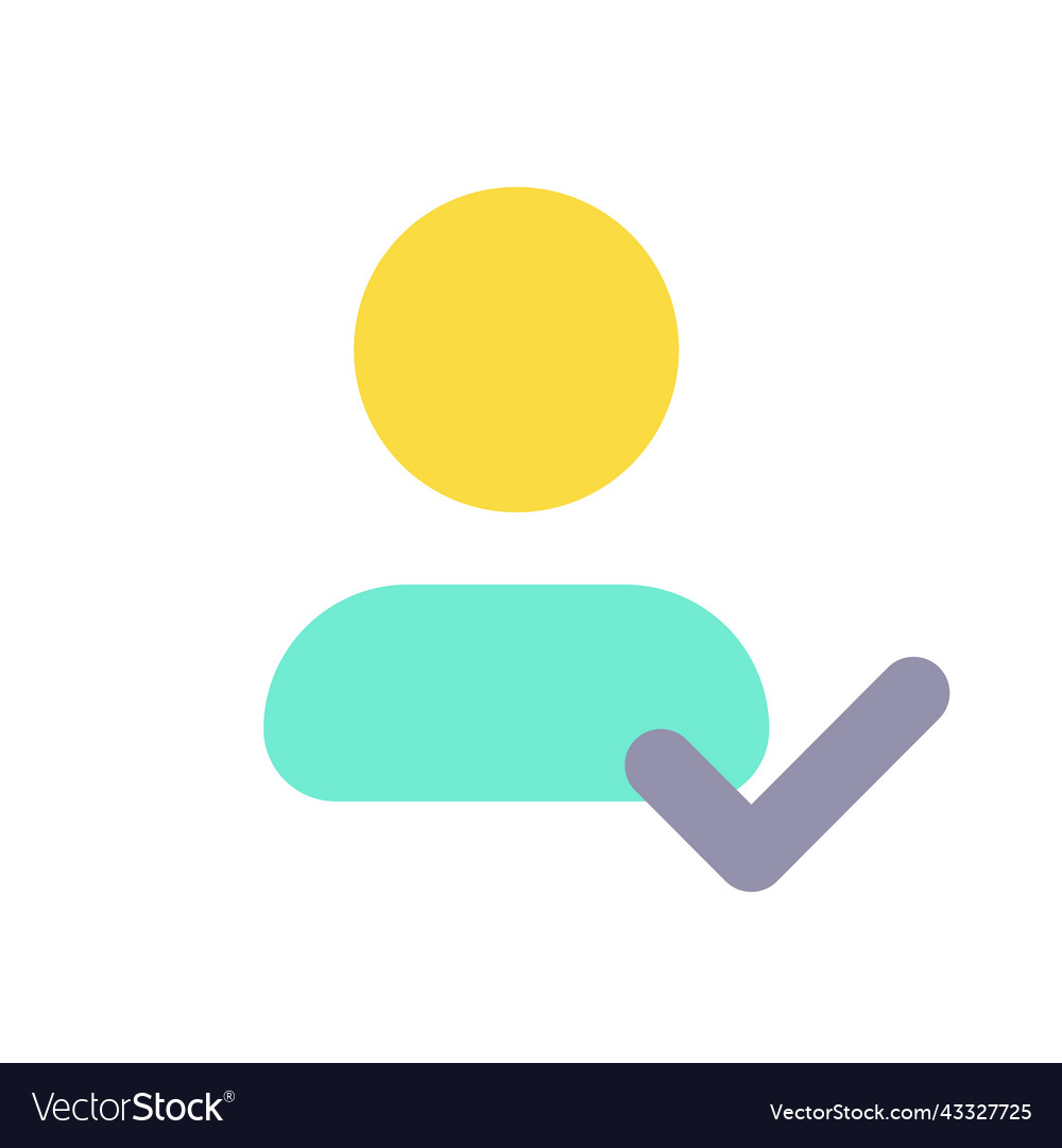 Saving changed information of contact flat color vector image Saving changed information of contact flat color