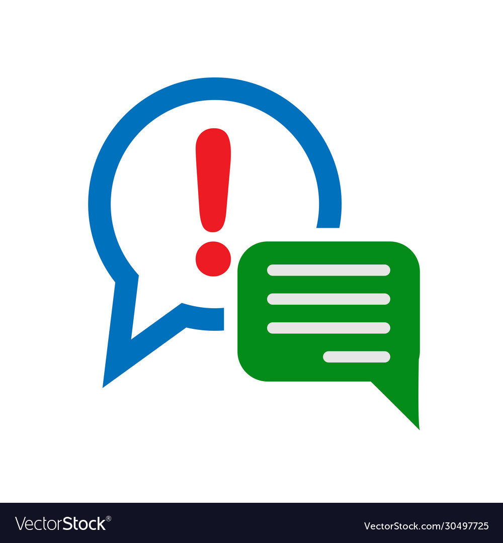 Simple icon dialog for chat vector image Simple icon dialog for chat