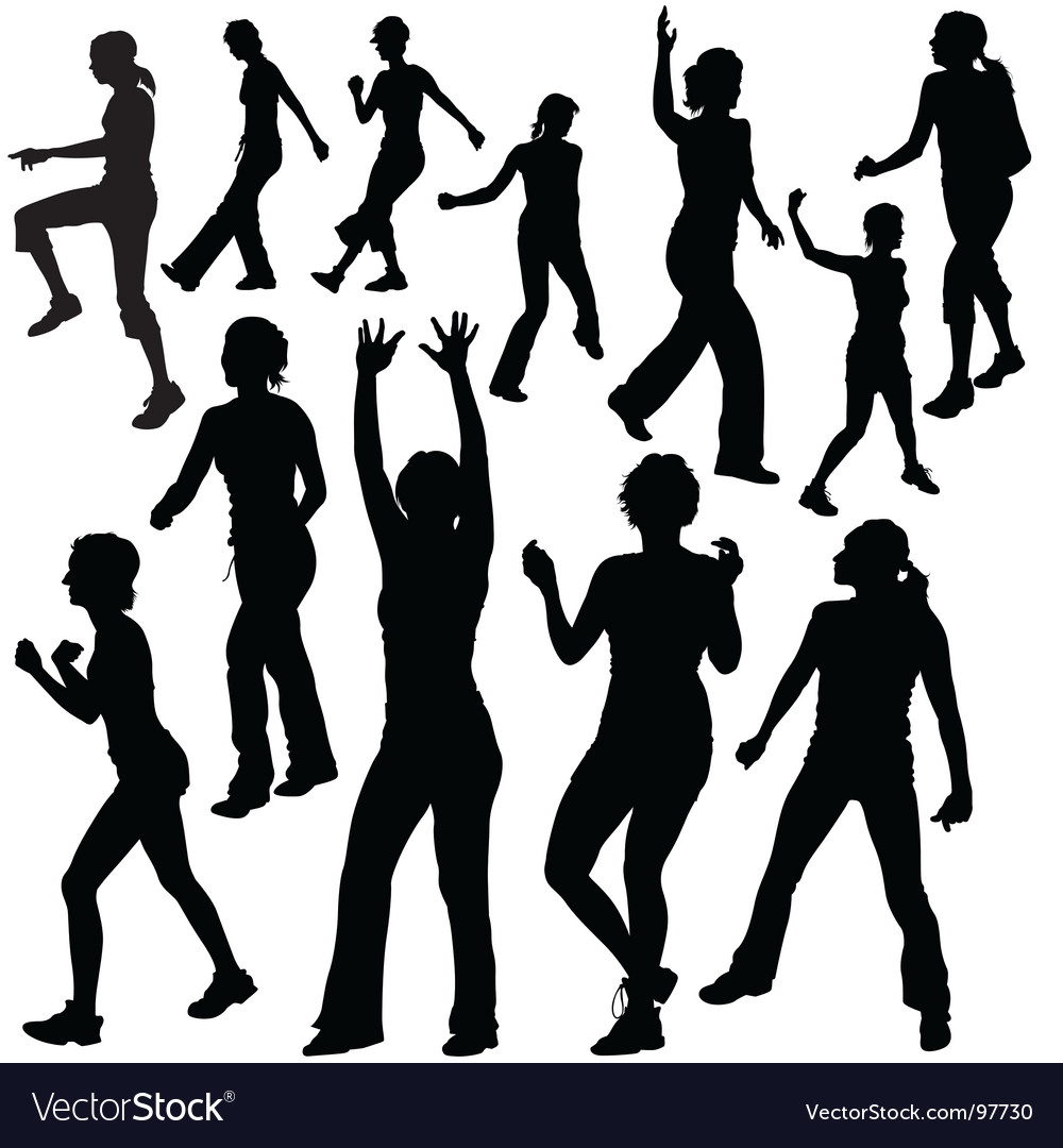 Dance silhouettes