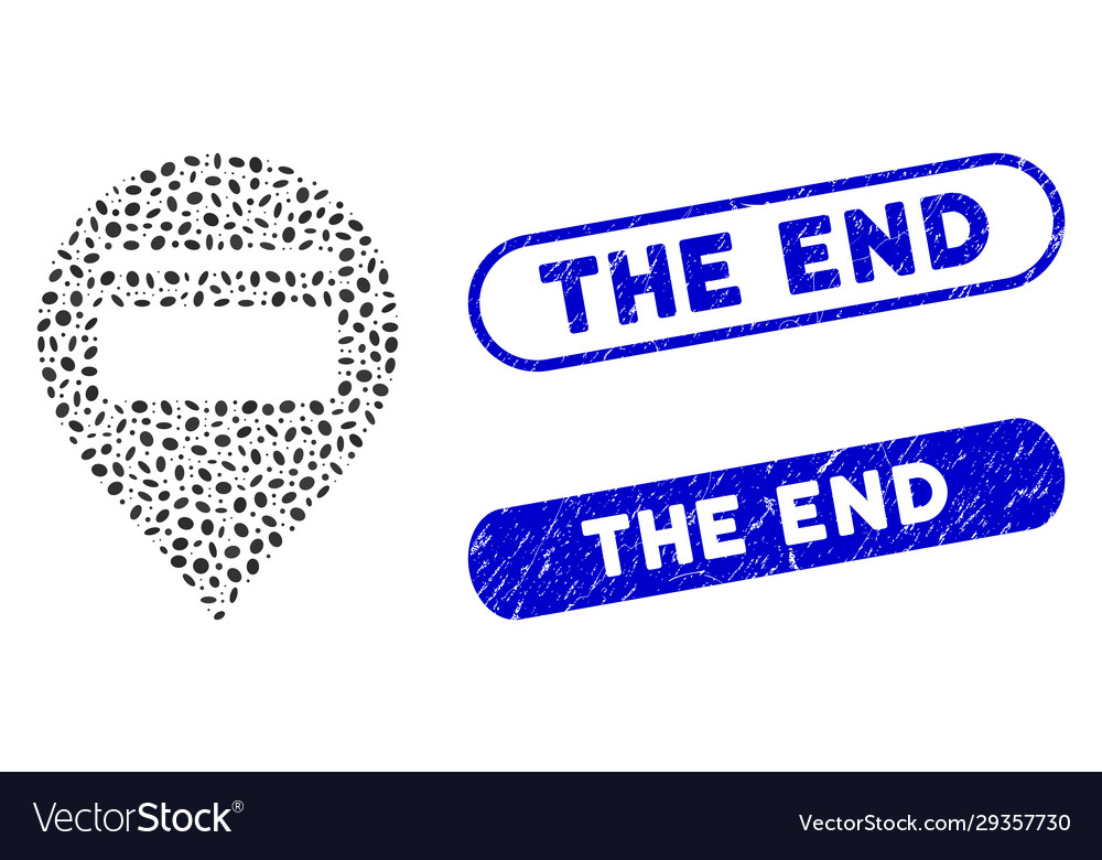 Ellipse collage credit card pointer with textured Vector Image Ellipse collage credit card pointer with textured