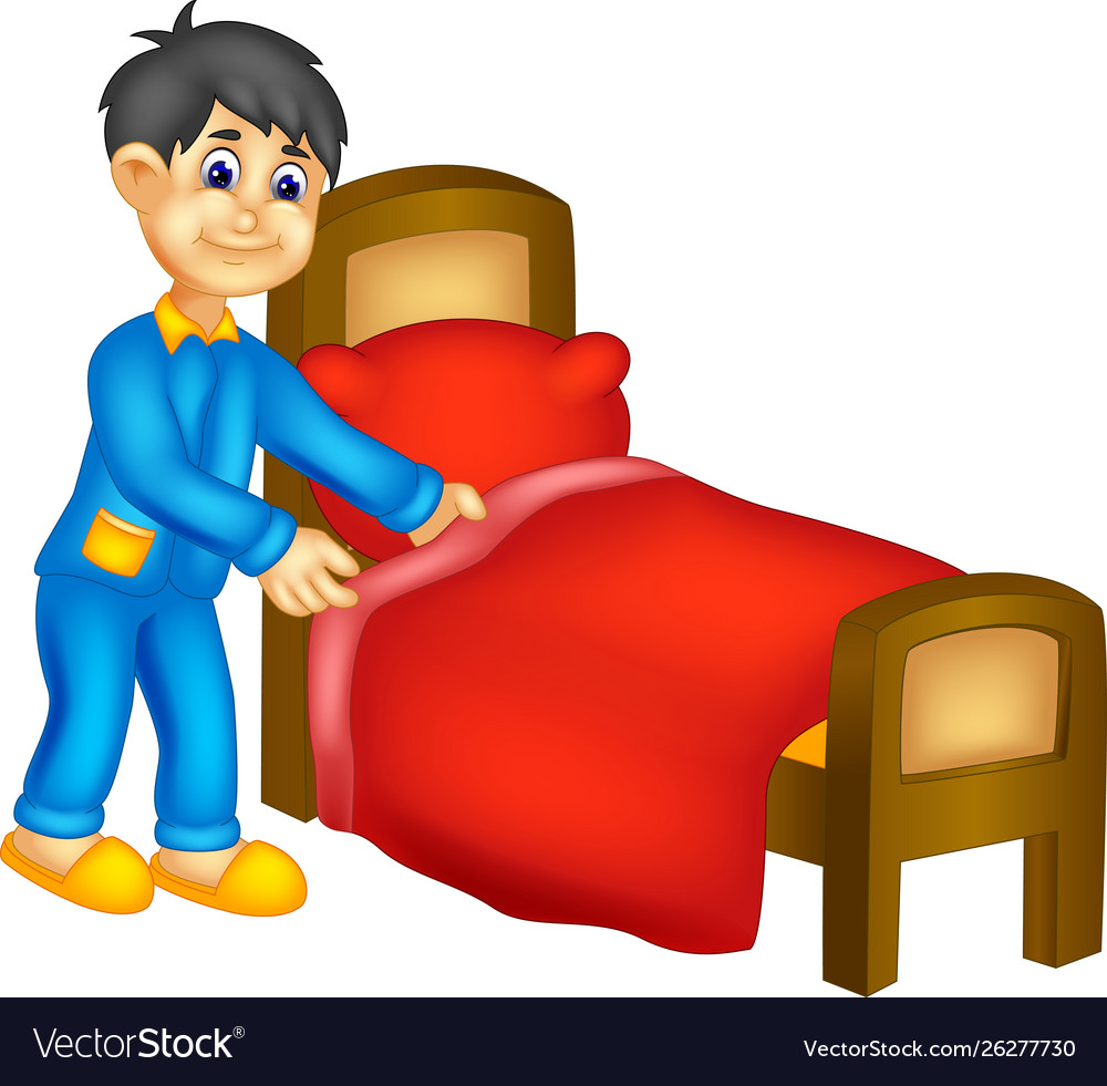 funny-boy-with-bed-cartoon-royalty-free-vector-image